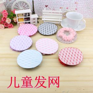 Redecilla para el pelo para examen de baile para niños, accesorio para el pelo de encaje de malla fina, embalaje de colores mixtos, diseño geométrico para peinar el cabello - Product Image 5