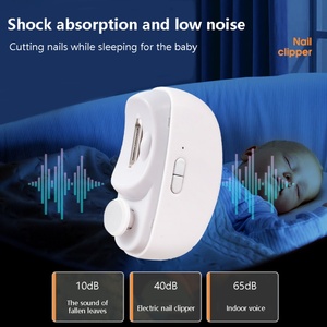 Cortauñas Eléctrico Portátil de Seguridad para Bebés 2 en 1 con Pulido Automático USB para un Manicura Perfecta - Product Image 5