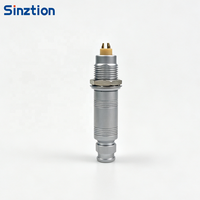 Connecteur coaxial femelle demi-lune Sinztion S Series FFA ERA 2S 1-6 broches avec cœurs et broches personnalisables