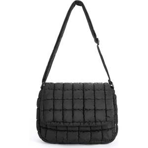 BAGSMART, bolso de mano cruzado mediano acolchado para mujer, bolso de pecho con correa ajustable B0DDNWL2NN 10,23 oz - Product Image 1