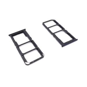 Bandeja SIM negra para Oppo A91, pieza de repuesto negra para carcasas de teléfonos móviles - Product Image 1
