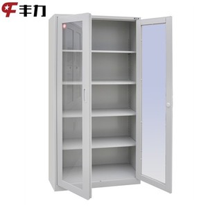 लोहे की अलमारी के दरवाजे स्टील फाइलिंग अलमारियाँ 4 परतों की धातु - Product Image 2