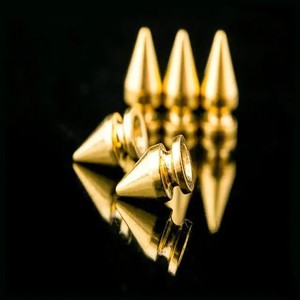 Cono de tornillo de <span class=keywords><strong>Metal</strong></span> de alta calidad, remache <span class=keywords><strong>Punk</strong></span>, remaches decorativos para ropa - Product Image 5