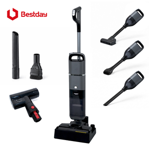Nettoyeur de sol intelligent <span class=keywords><strong>sans</strong></span> <span class=keywords><strong>fil</strong></span>, <span class=keywords><strong>aspirateur</strong></span> humide <span class=keywords><strong>et</strong></span> sec portatif avec double brosse rotative autonettoyante, puissant pour les sols <span class=keywords><strong>et</strong></span> les tapis de la maison - Product Image 5