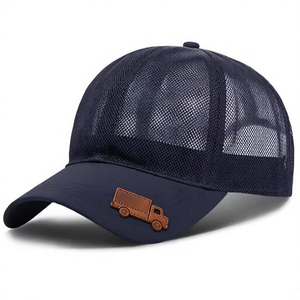 Custom Mesh <b>Hats</b> Wholesale Cotton Embroidered Men Vintage Trucker Cap <b>Hats</b> Trucker Mesh <b>Hat</b> - Product Image 3