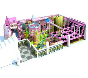 Equipo de Juegos para Interiores Comerciales, Plataforma de Juegos Infantil de Plástico Colorido, Equipo de Juegos para <span class=keywords><strong>Parques</strong></span> Infantiles Interiores - Product Image 3