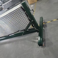 Système de filet de pickleball portable, poteaux de filet de pickleball robustes et professionnels pour une utilisation en extérieur et en intérieur