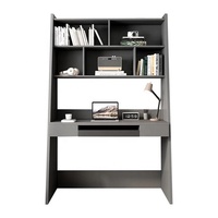 Promotion moderne gris table petite maison meubles étude ordinateur bureau avec tiroir pour chambre salon