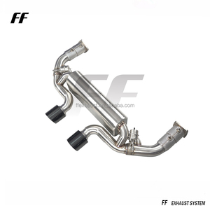 Collecteur d'échappement Catback en acier inoxydable personnalisé pour <span class=keywords><strong>Porsche</strong></span> <span class=keywords><strong>911</strong></span> 991/991.2 GTS Carrera 4 Système de tuyau de silencieux d'échappement - Product Image 3