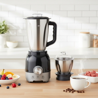 Calinfor Top Sale 3-in-1 RVS Blender Mixer voor huishoudelijk & hotelgebruik, draagbaar