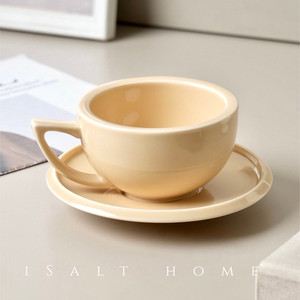 Ensemble <span class=keywords><strong>tasse</strong></span> et soucoupe <span class=keywords><strong>en</strong></span> céramique de <span class=keywords><strong>terre</strong></span> <span class=keywords><strong>cuite</strong></span> Zetian, spécifiques <span class=keywords><strong>à</strong></span> la compétition, épaissis pour l'art du latte, compatibles lave-vaisselle et micro-ondes - Product Image 5