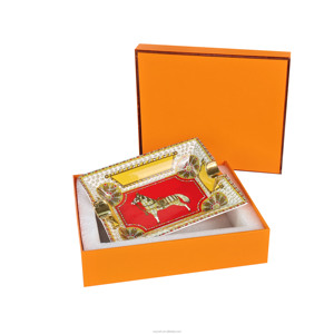 <span class=keywords><strong>Cendrier</strong></span> à Cigare de Style Européen Luxe Léger Rétro, en Porcelaine Fine Exquise, pour Salle de Conférence ou Bureau - Product Image 1