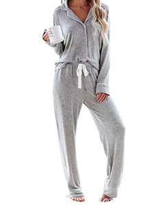 Chicever 2021 — pyjama Sexy pour la saint-valentin, cravate, manches longues, ensemble salon, taille, vêtements de nuit pour femmes - Product Image 5