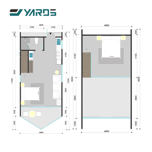 Supplier Manufactures Double Decker Luxury Cabins for Outdoor Vacations Glamping Outdoor Tiny <strong>House</strong> - Product Image 3