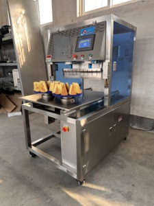 Máquina de Corte Ultrasónico de Alta Frecuencia Controlada por PLC, Competitiva, para Pasteles de Queso, Pan, Bocadillos, Productos Lácteos y Panadería - Product Image 6