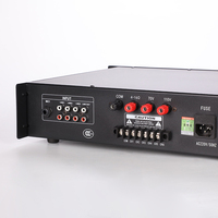 Amplificateur de puissance professionnel JBHKJ PA-5700USBD 700W 1 canal 6 zones avec radio FM, construction en alliage d'aluminium, moule privé