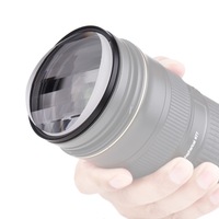 Filtre d'objectif de prisme en verre linéaire de 77mm accessoire de photographie filtre d'objectif de kaléidoscope professionnel pour Portrait d'appareil photo reflex numérique