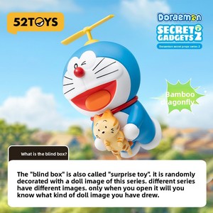 52TOYS <span class=keywords><strong>Doraemon</strong></span> Serie Secreta <span class=keywords><strong>2</strong></span> Caja Sorpresa, Juguete <span class=keywords><strong>de</strong></span> Moda Hecho a Mano, Muñeco Coleccionable, Adorno, Regalo - Product Image 6