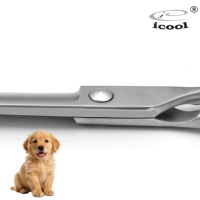 Tijeras Curvas Profesionales de Acero de Alta Calidad de 7 y 7.5 Pulgadas para Peluquería Canina y Felina