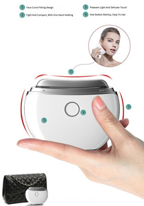 Yepyeni yükseltilmiş <span class=keywords><strong>Gua</strong></span> <span class=keywords><strong>Sha</strong></span> masaj elektrik Anti-Aging kırışıklık yüz ve vücut masaj araçları - Product Image 4