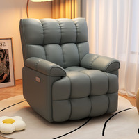 Fauteuil inclinable manuel pivotant, chaise à bascule, fauteuil individuel, canapé fonctionnel pour chambre d'enfant, fauteuil de salon, confort supplémentaire