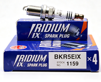 Bougie d'allumage Iridium haute performance et haute qualité BKR5EIX 1159, type chaud, pour moteur de voiture ancienne, anti-calamine