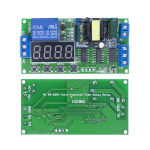 Convertitore IO23B01 AC 110V 220V, Relè Autobloccante Multifunzione, Modulo Timer Ciclico PLC, Interruttore Temporizzato per Vari Relè - Product Image 5