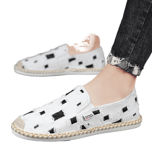 Nouvelles chaussures de marche en toile vintage pour hommes, style mocassins, pour l'automne - Product Image 2