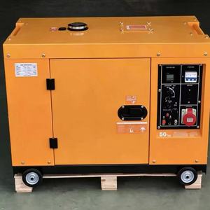 เครื่องกำเนิดไฟฟ้าแบบเก็บเสียง 1 เฟส 110V/220V/380V สำหรับใช้ในบ้าน ก่อสร้าง และสำรองไฟฉุกเฉิน - Product Image 2