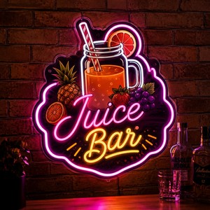 Lounge <strong>Sign</strong> with Commercial <strong>Neon</strong> <strong>Sign</strong> and Acrylic LED <strong>Sign</strong> for <strong>Cocktail</strong> Lounge Wall Branding and Store Decoration Use - Product Image 1