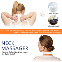 Mini masseur de cou intelligent portable en forme de U chauffé par impulsion intelligente pour les cadeaux d'affaires et promotionnels
