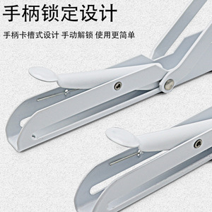 Stainless Steel Folding <b>Bracket</b> Wall Mounted Shelf Support Storage Rack Organizer K-<b>Bracket</b> Rectangle Shape - Product Image 2