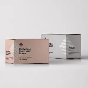 Individueller Drucklogo Parfüm Kartonverpackung Kosmetikbox Fabrik Großhandel Geschenk Lippenstift Verpackungsboxen für kleine Unternehmen