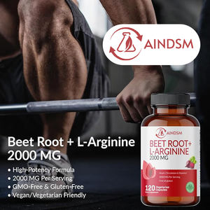 Cápsulas de L-arginina y Raíz de Remolacha de Diseño Personalizado, Cápsulas Naturales de L-arginina, Cápsulas Duras de L-arginina para Mejorar el Rendimiento - Product Image 6