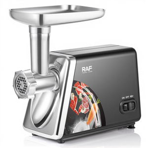 <span class=keywords><strong>Tritacarne</strong></span> RAF Potente da 2500W con Due Impostazioni di Velocità, Parti Rimovibili, Lame in Acciaio Inox e Cassetto Portaoggetti - Product Image 6