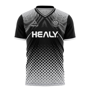 Seragam sepak bola kustom HEALY, kaos polo pria dengan kerah pas badan dan jersey sepak bola - Product Image 4