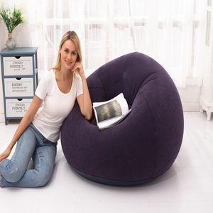 Sofá Cama Esférico Inflable Minimalista Moderno al por Mayor, Asiento Individual Plegable, Sofá Perezoso - Product Image 4