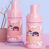 Flacon Distributeur de Savon Moussant Personnalisé avec Pompe 100ml 150ml 200ml 250ml – Bouteille Vide Givrée pour Nettoyant Visage et Mousse Cosmétique