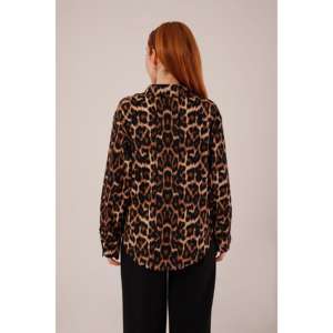 Blusas y Camisas Holgadas con Estampado de Leopardo para Mujer al por Mayor - Product Image 1