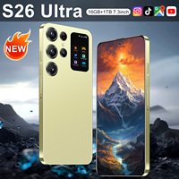 Smartphone Ultimate S26Ultra 5G 16GB RAM 1TB ROM Android 15 Layar HD Flagship Kamera 108MP Dual SIM