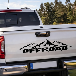 Personalizado auto-adesivo Off-Road <span class=keywords><strong>4x4</strong></span> Mountain Truck Design Decalque para Pickup Veículos Janela Posição - Product Image 4