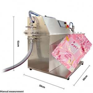 Máquina de llenado, sellado y tapado semiautomática neumática de sobremesa para bolsas con boquilla (doypack) de yogur, champú, loción, líquido y aceite - Product Image 6