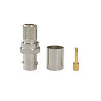 Connecteur coaxial BNC-C-K7 en laiton, directement de l'usine, connecteur femelle BNC pour RG213 RG8