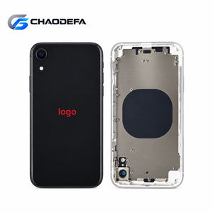 Châssis de remplacement pour iPhone XR avec vitre arrière, cadre métallique central et petites pièces, garantie 1 an - Product Image 1