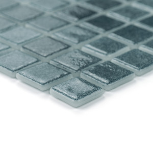 Mosaico Bruma Verde Acquamarina 30,5x30,5 Cm 5 Mm Lucido con Bordi Irregolari - Product Image 3