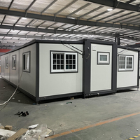 Unité d'hébergement extensible préfabriquée Suihe de 40 pieds, maison modulaire préfabriquée en conteneur maritime de 12 m