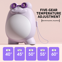 Chauffe-mains électrique rechargeable Double face Banque d'énergie à température constante dans un chargeur portable USB
