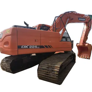 Excavadoras de segunda mano Doosan Dx225LCA Máquina excavadora sobre orugas dx225LCA Máquinas de equipo pesado para la venta
