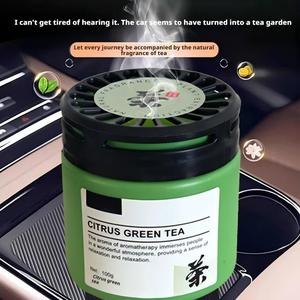 Tendance 2026 – Désodorisant liquide pour voiture en grande bouteille de verre, prix usine, design moderne « Poppy » pour voitures - Product Image 5