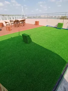 Césped artificial de lujo para paisajismo, césped sintético duradero para exteriores, vegetación sintética para jardín, césped de alta simulación. - Product Image 1